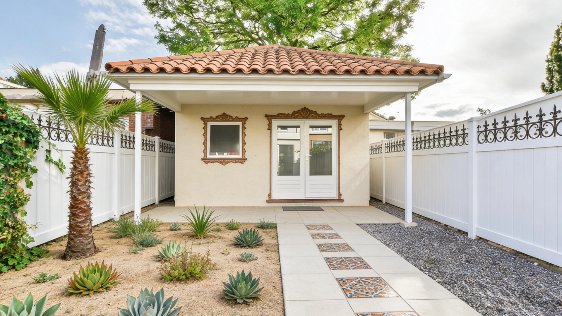 custom backyard ADU with landscaped patio and modern design in Los Angeles by Your ADU Guy